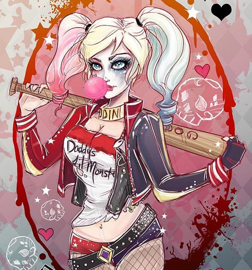 5 Super Creepy Harley Quinn Fan Art Pics (& 5 Totally Stunning Ones)