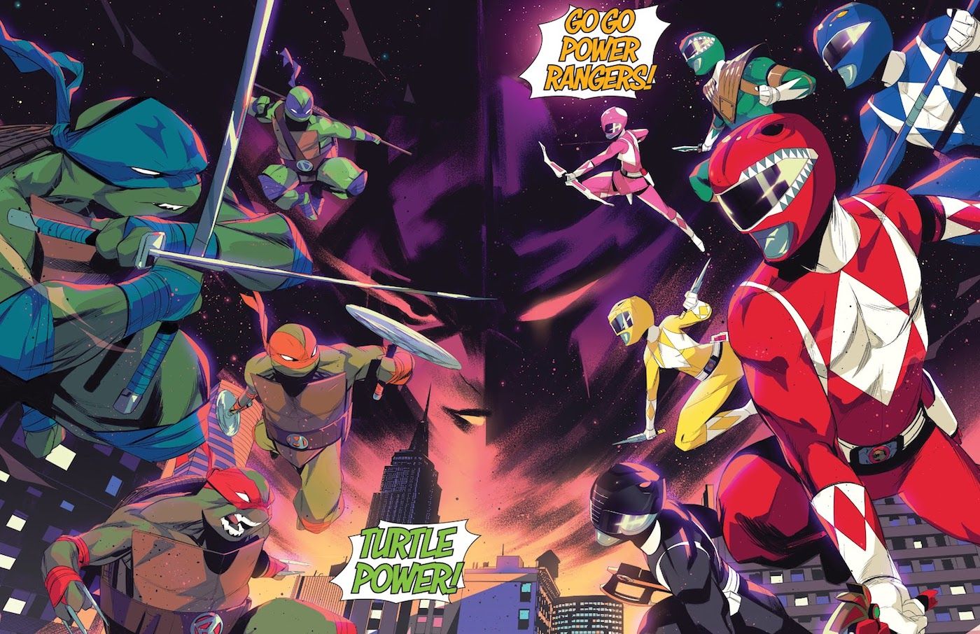 Power Rangers/Ninja Turtles: The RADDEST Moments from the Ultimate Team-Up