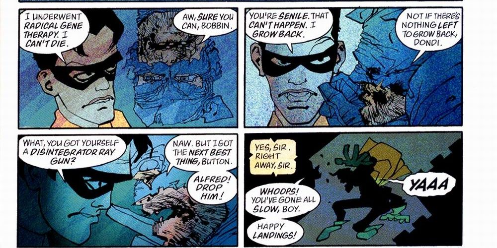 Batman was challenged by his own protégé in 'The Dark Knight Strikes Again'