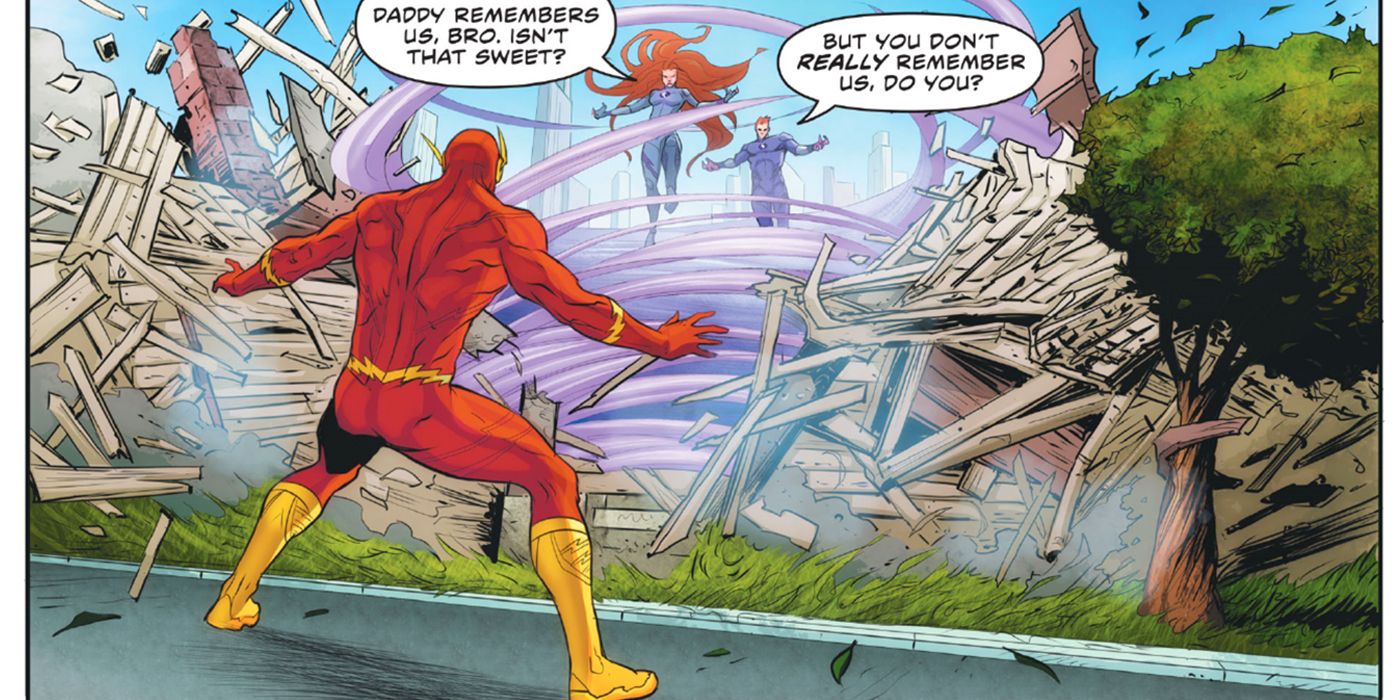 The Flash Tornado Twins Barry Allen home