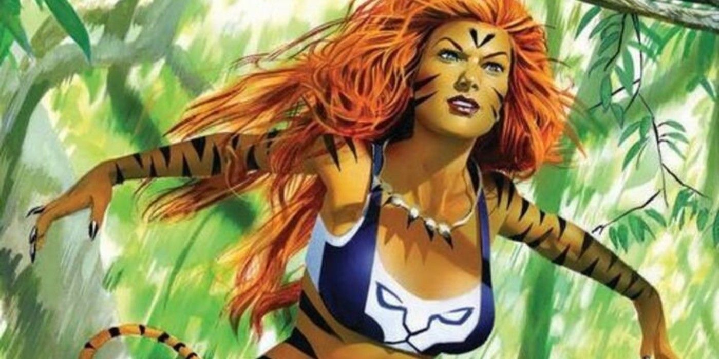 Tigra from the Avengers