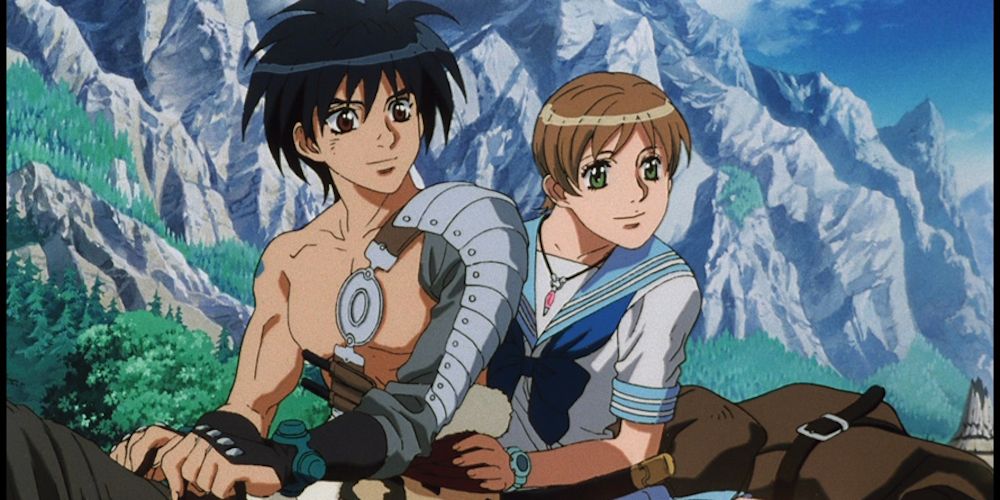 Van and Hitomi from Vision of Escaflowne.