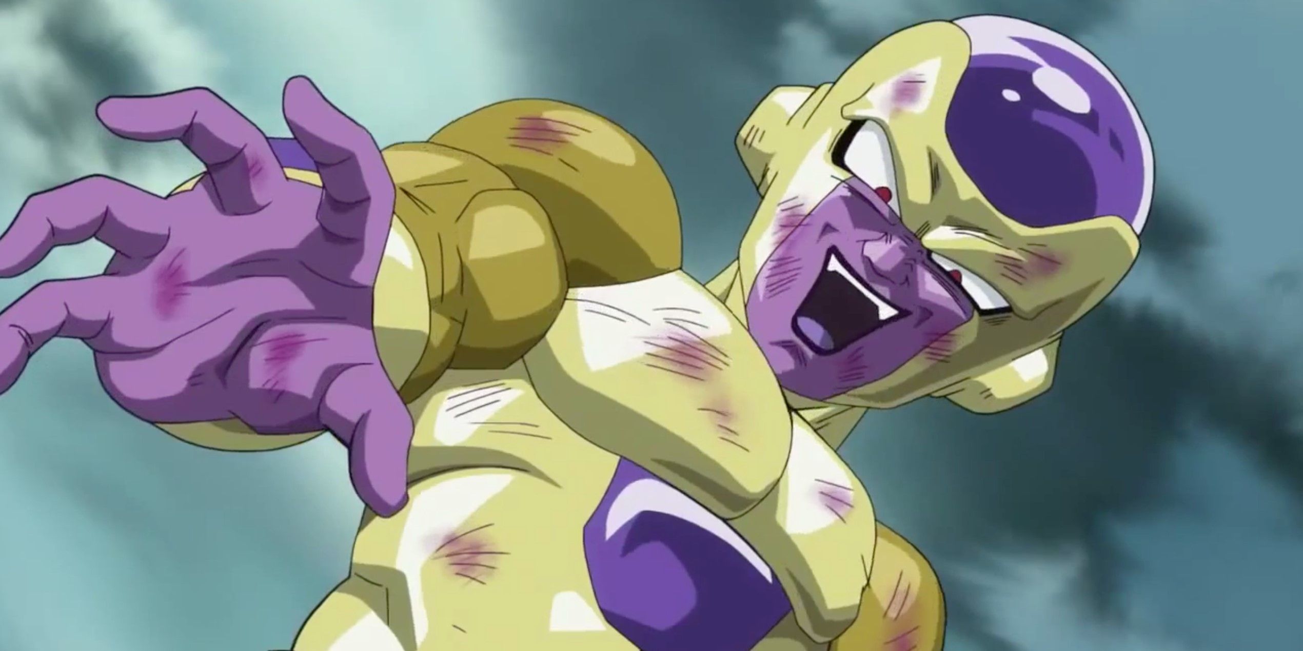 Golden Freiza Laughing At The Z-Fighters