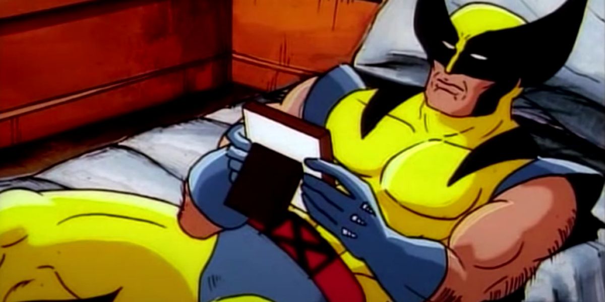 Wolverine being sad
