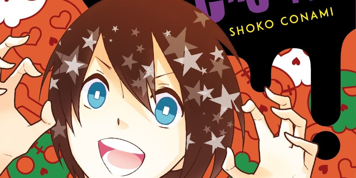 A girl gets excited in the Zombie Cherry manga
