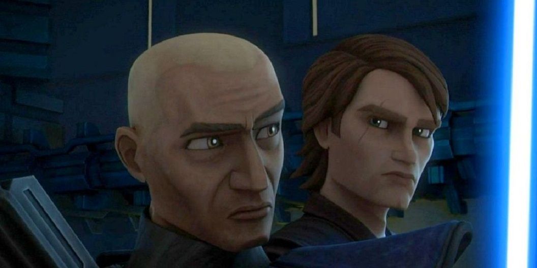 Anakin and Rex cropped together to be side to side
