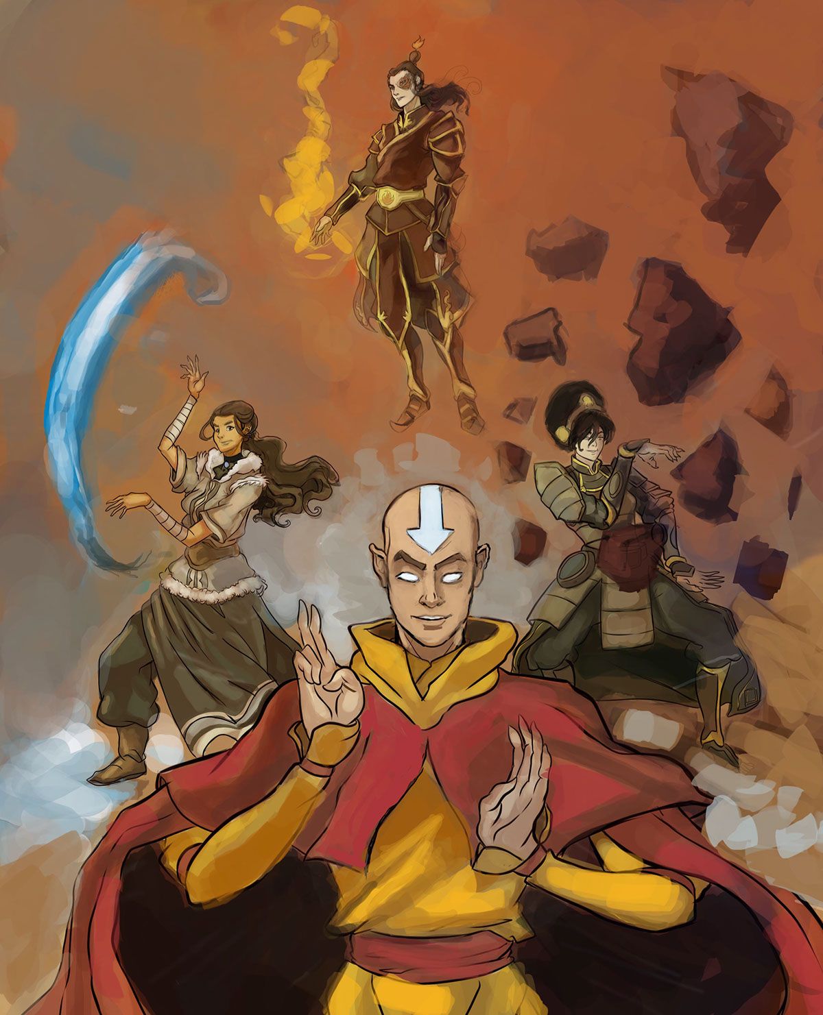 10 Fan Art Pics From Avatar: The Last Airbender Better Than The Actual Show