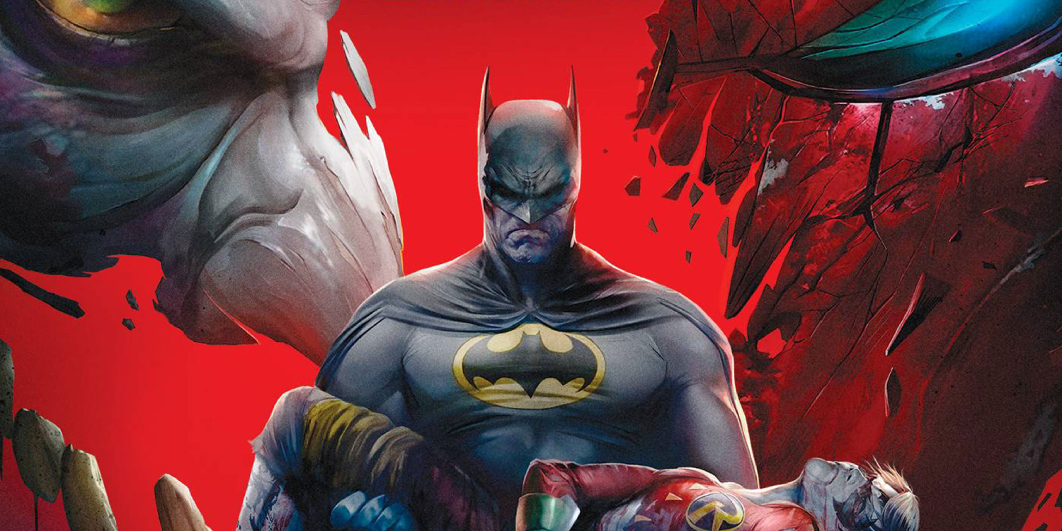 Batman: Death in the Family Film Debuts Blu-ray Specs, Bloody Box Art