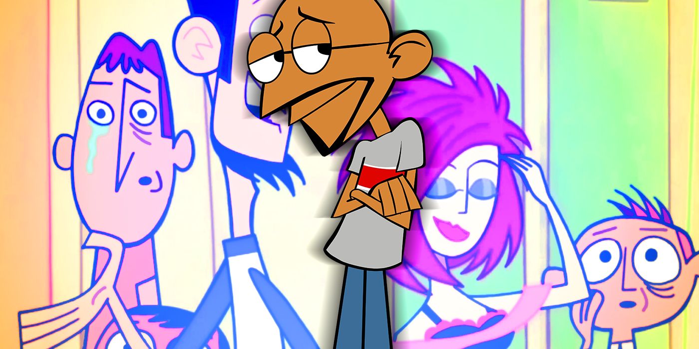Clone High characters with Gandhi in the middle