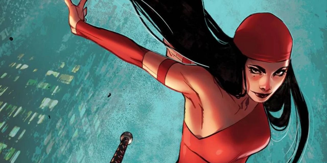 Elektra throws her sai