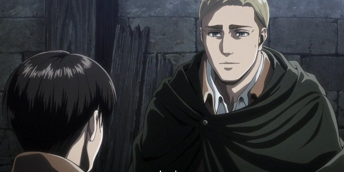 Erwin and Levi have a conversation