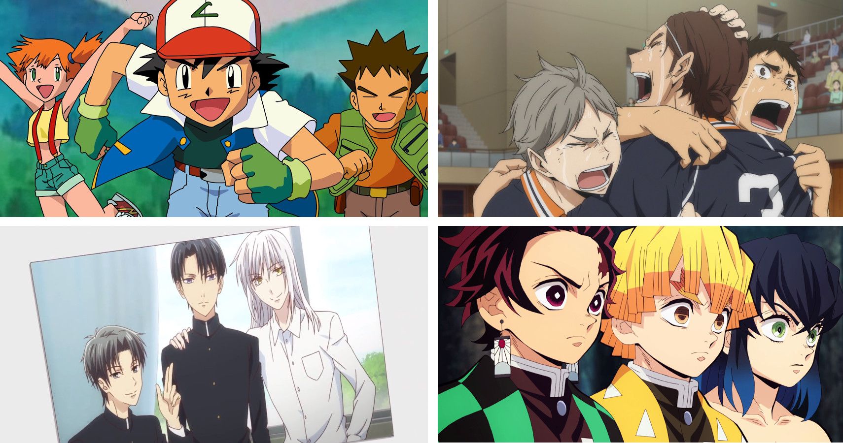 15 Best Anime Trios Of All Time, Ranked