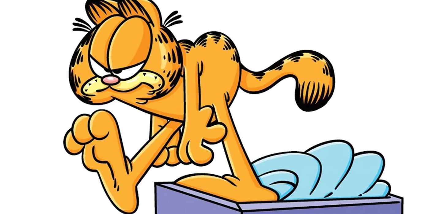 Garfield hates Mondays comic strip