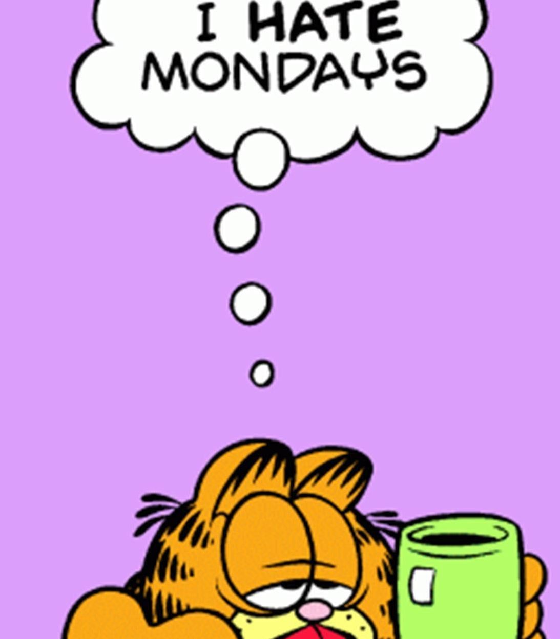 When Did Garfield First Express His Hatred for Mondays?