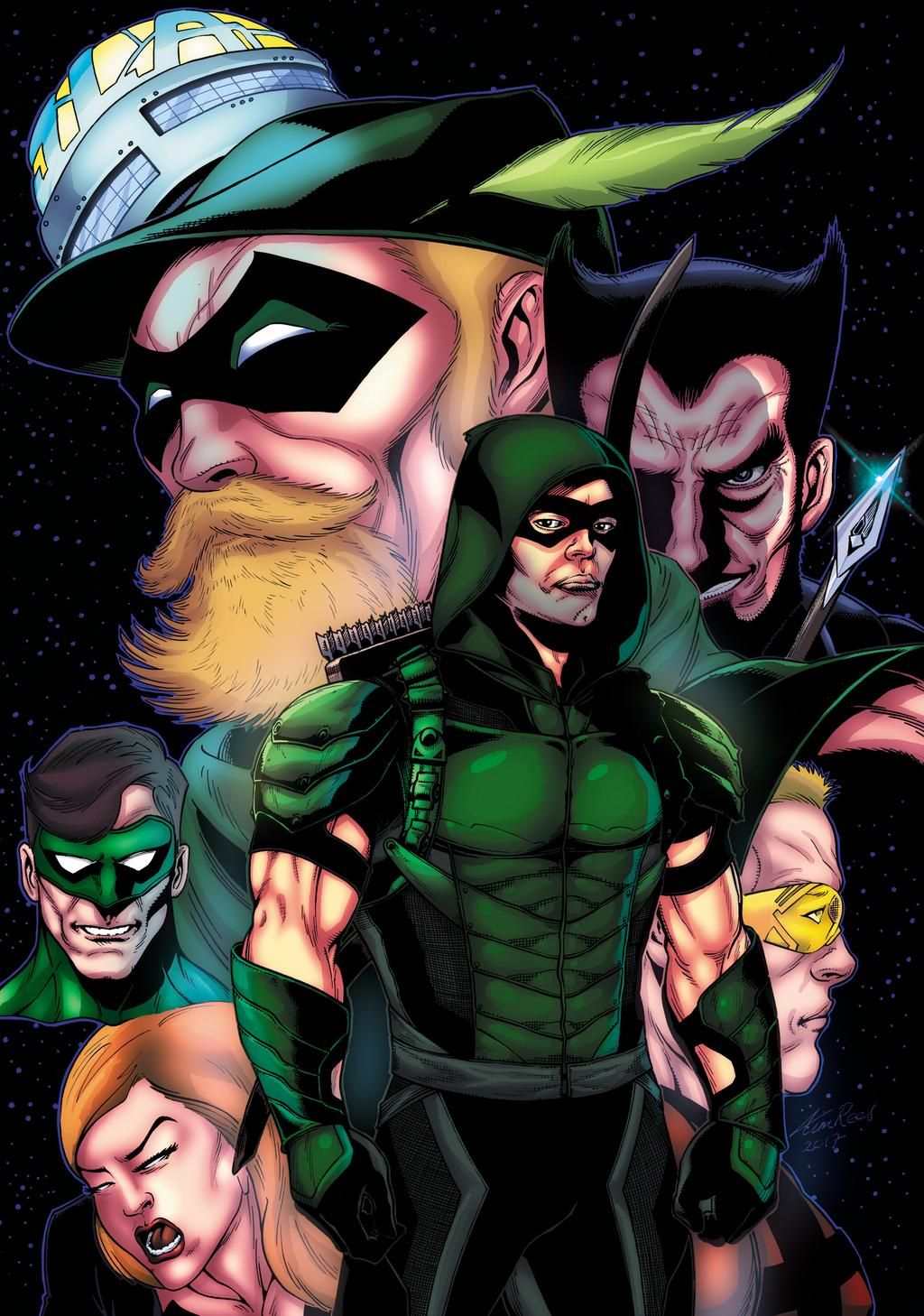 10 Green Arrow Fan Art Pictures That Hit The Mark