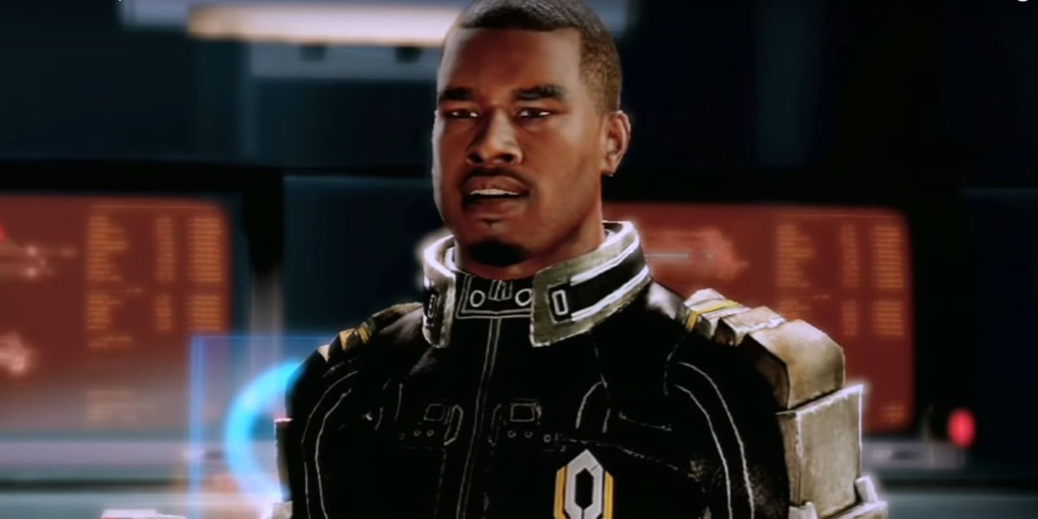 Jacob Taylor in the Briefing Room Mass Effect 2