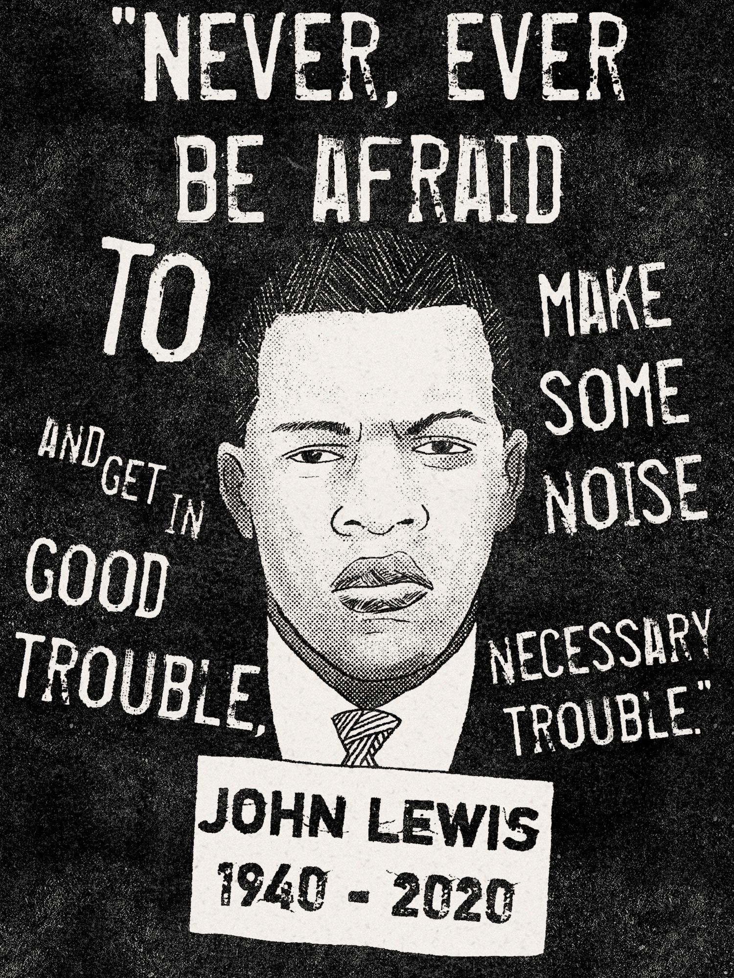 Line it is Drawn Tribute to Rep. John Lewis