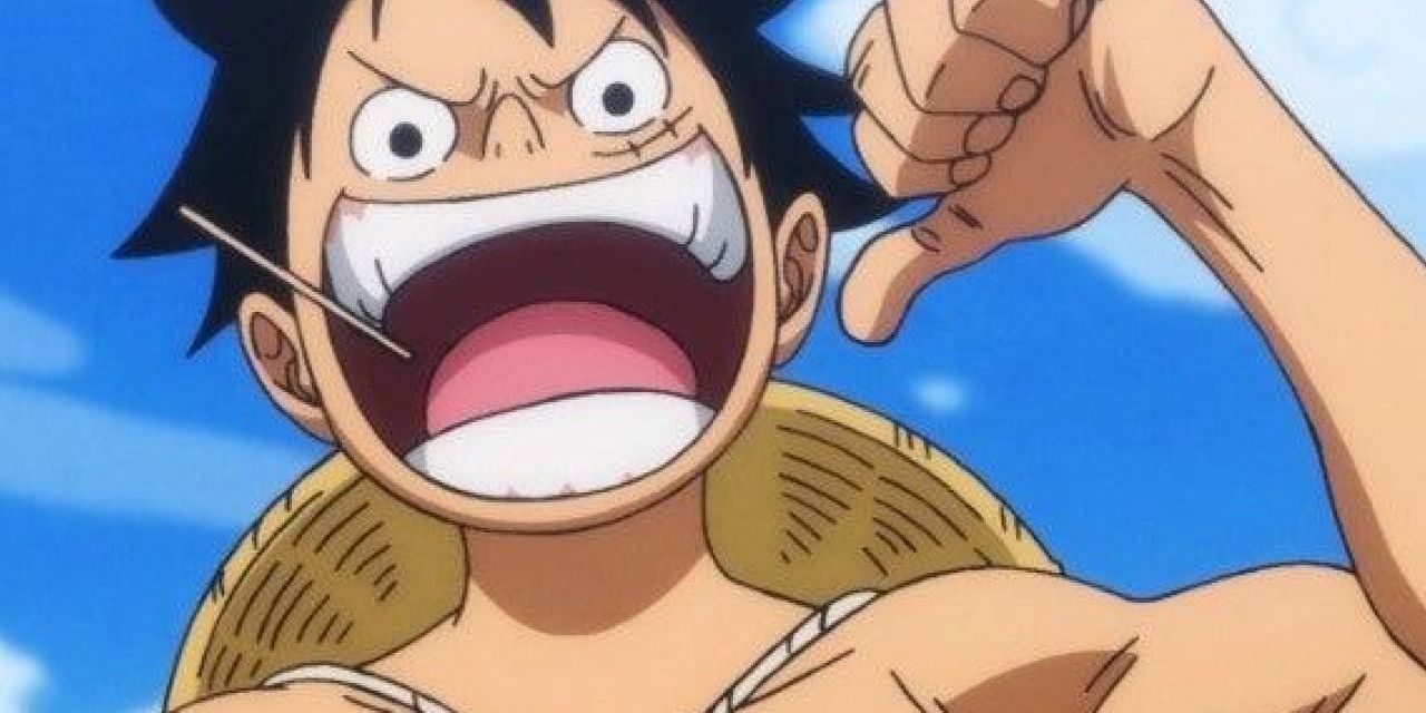 Luffy laughing One Piece