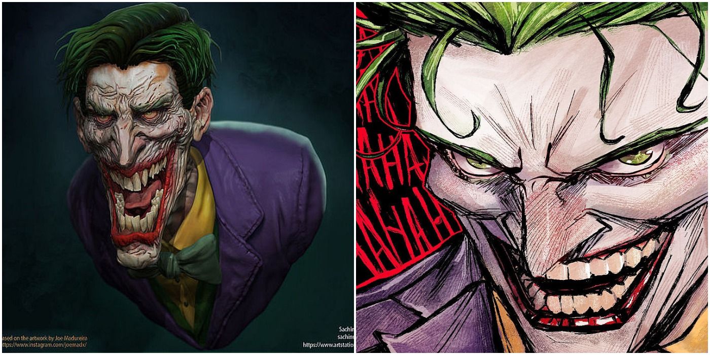 10 Pieces Of Creepy Joker Fan Art Every Dc Fan Needs To See Cbr