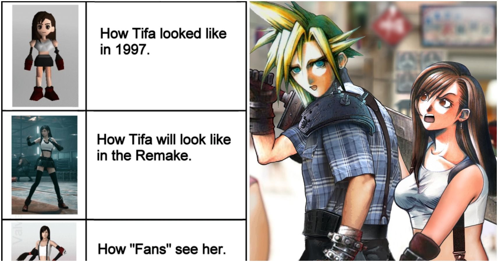 Final Fantasy 7: 10 Tifa Lockhart Memes That Are Too Hilarious. 