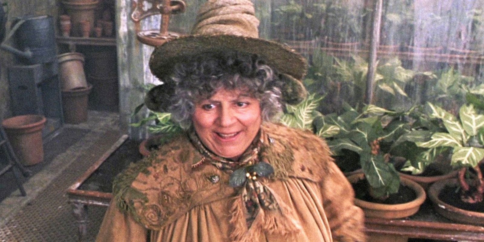 Pomona Sprout in Harry Potter.