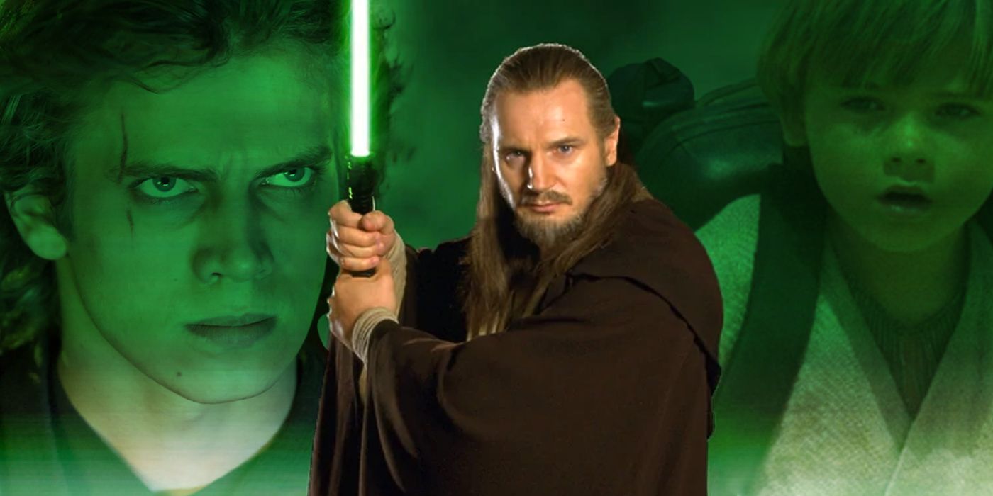 qui gon jinn anakin skywalker