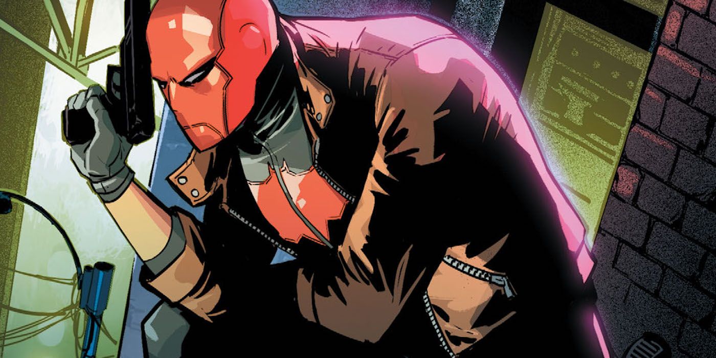 DC comics panel: red hood - Jason Todd Robin