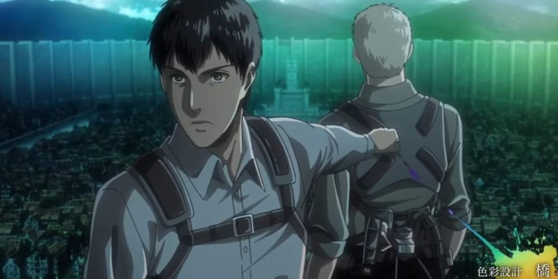 Reiner &amp; Bertholdt On Top of Wall Maria Attack on Titan