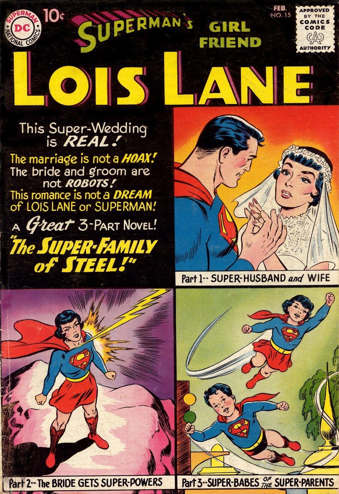 Superman Married Lois Lane in 1959 - Except He Didn't