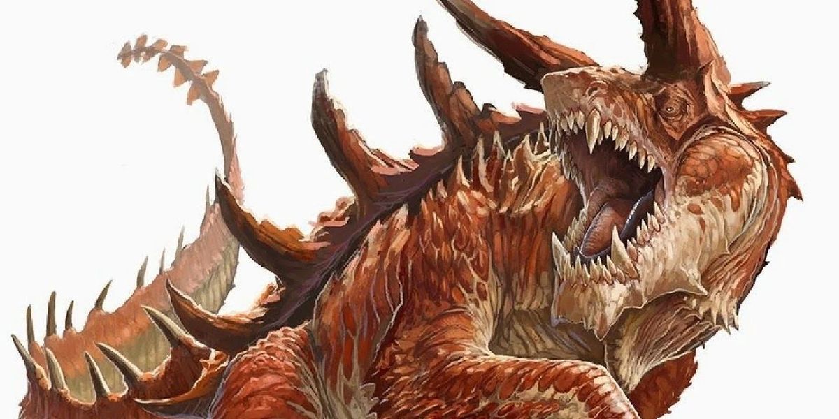 The Tarrasque rampaging in DnD