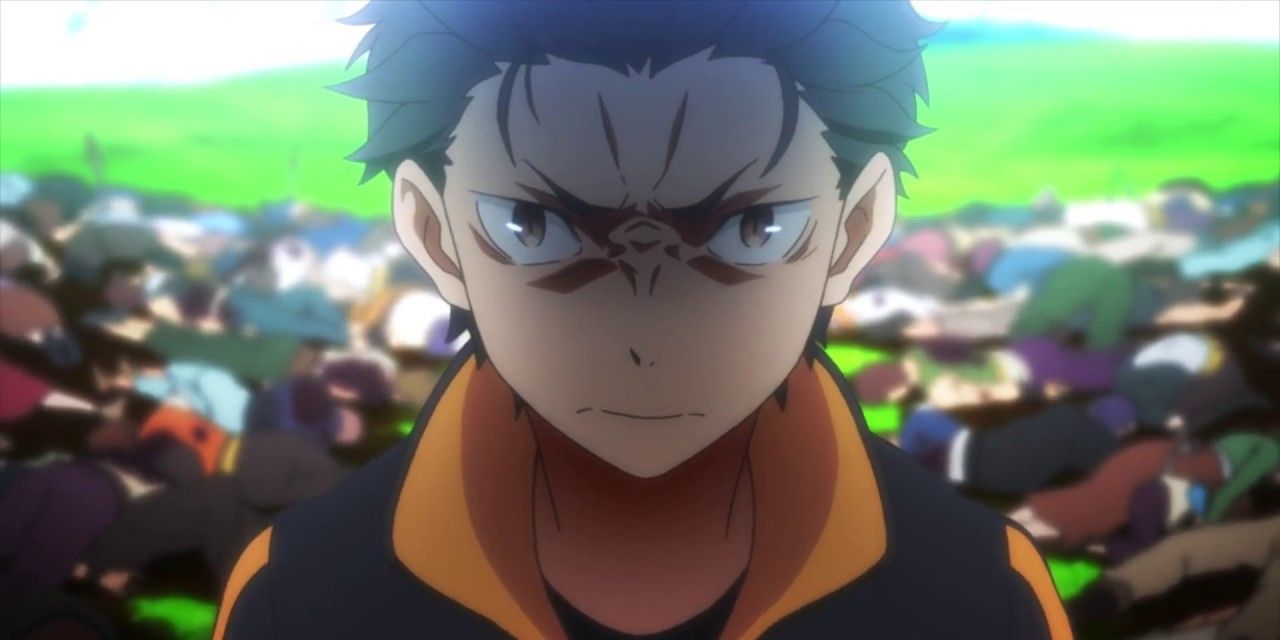 Subaru is angry in Re:Zero.