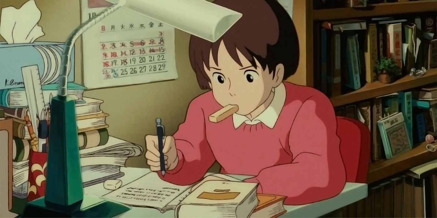 Shizuku, the original lofi girl, from Studio Ghibli's Whisper of the Heart