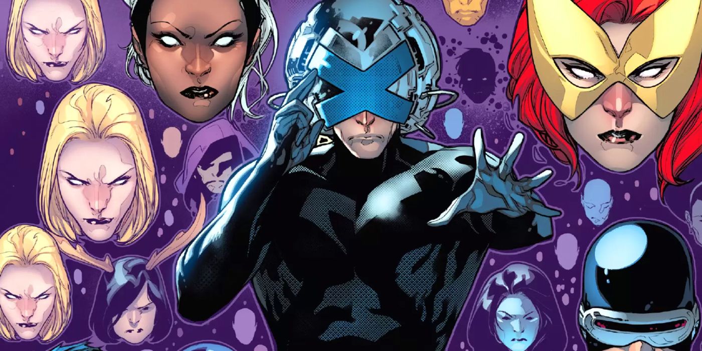Marvel Comics' Xavier connects the minds of the X-Men to the Powers of X