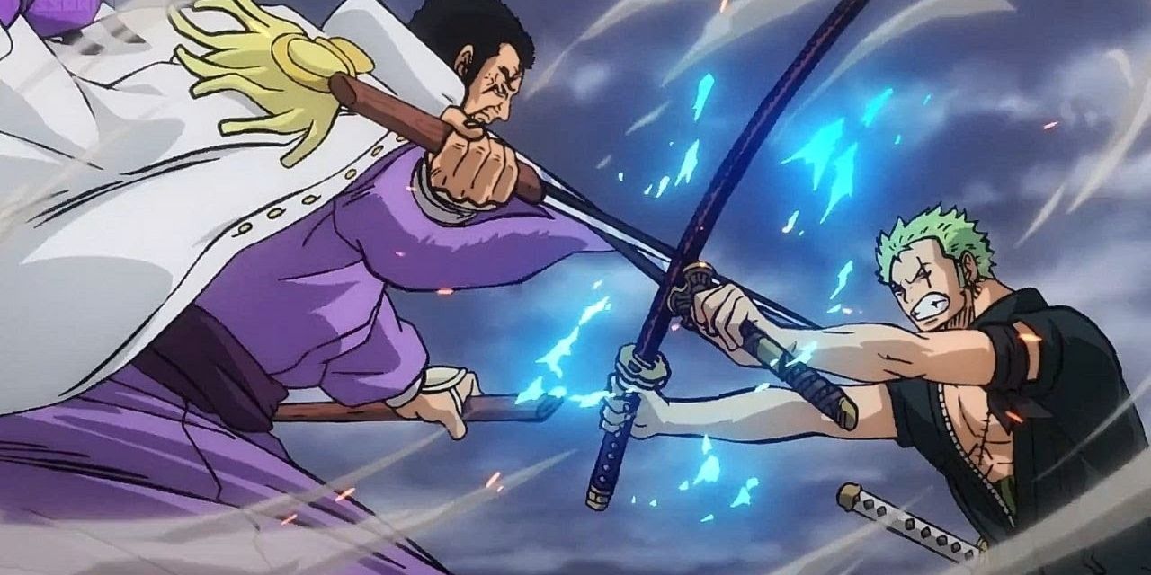 Zoro vs Fujitora-One Piece