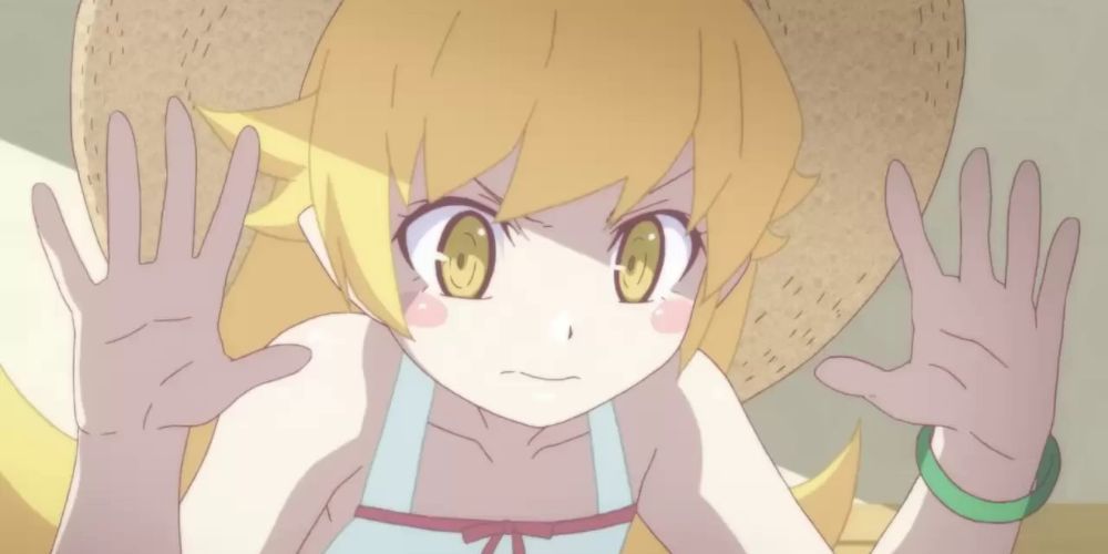 young shinobu trying to catch the attention of a special someone
