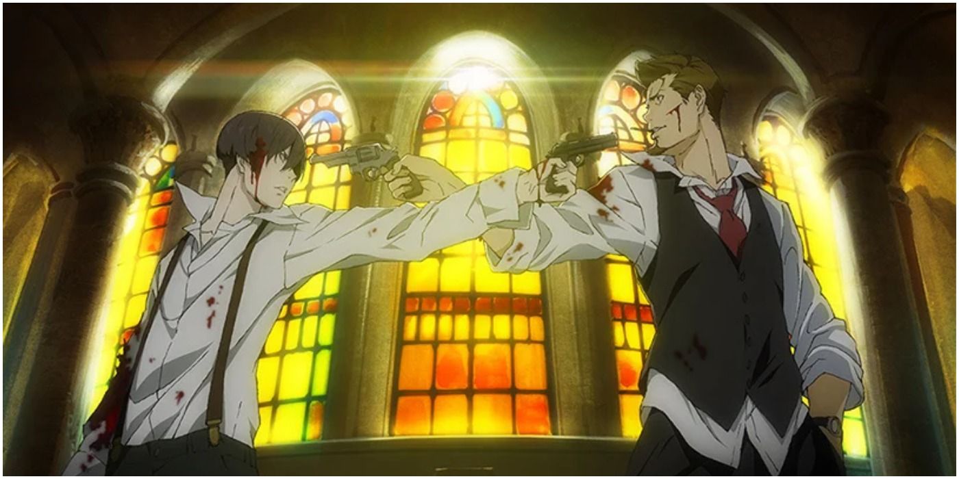 Angelo and Nero Fighting In A Church