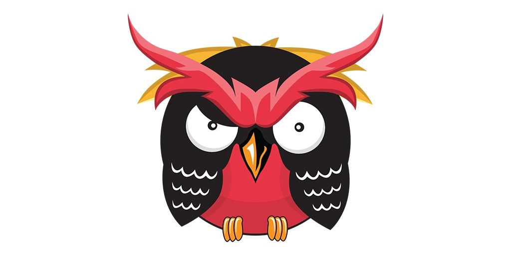 The Owl mascot for All Bard Cards game