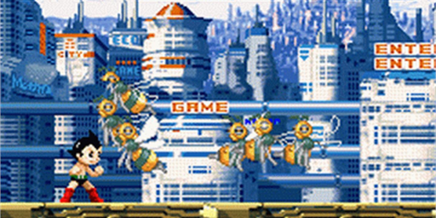 GBA Astro Boy Omega Factor Bee Attack