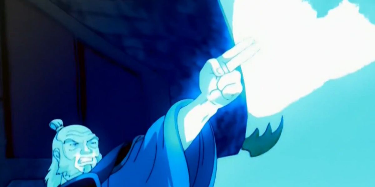 Avatar Uncle Iroh Lightning Redirection