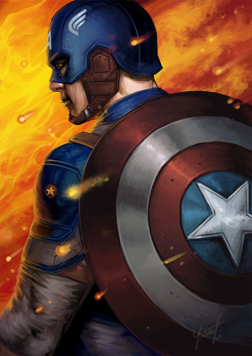 Get This Man A Shield 10 Of The Best Captain America Fan Art Pieces On The Internet