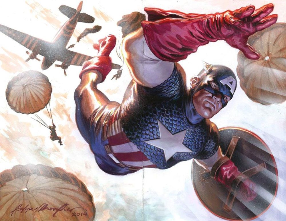 Get This Man A Shield 10 Of The Best Captain America Fan Art Pieces On The Internet