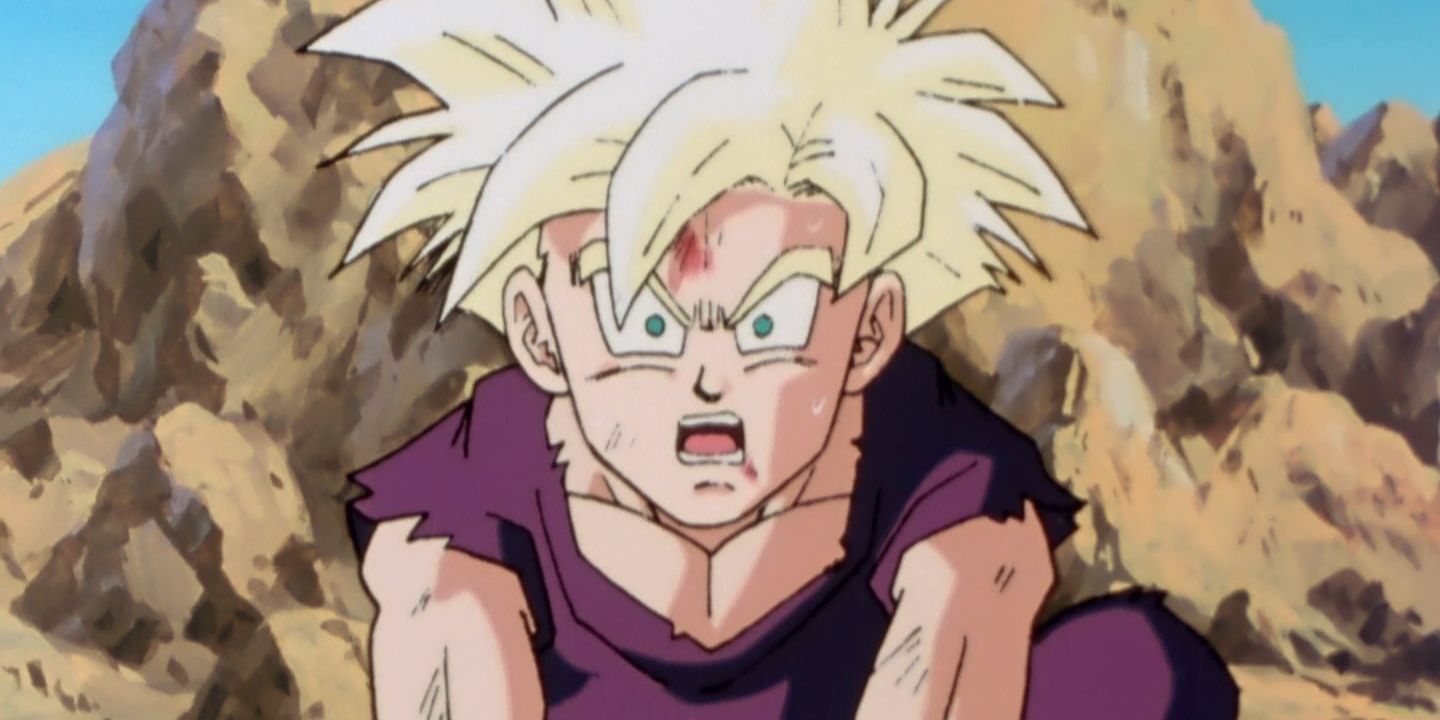 Anime DBZ Kai SS Gohan Shocked