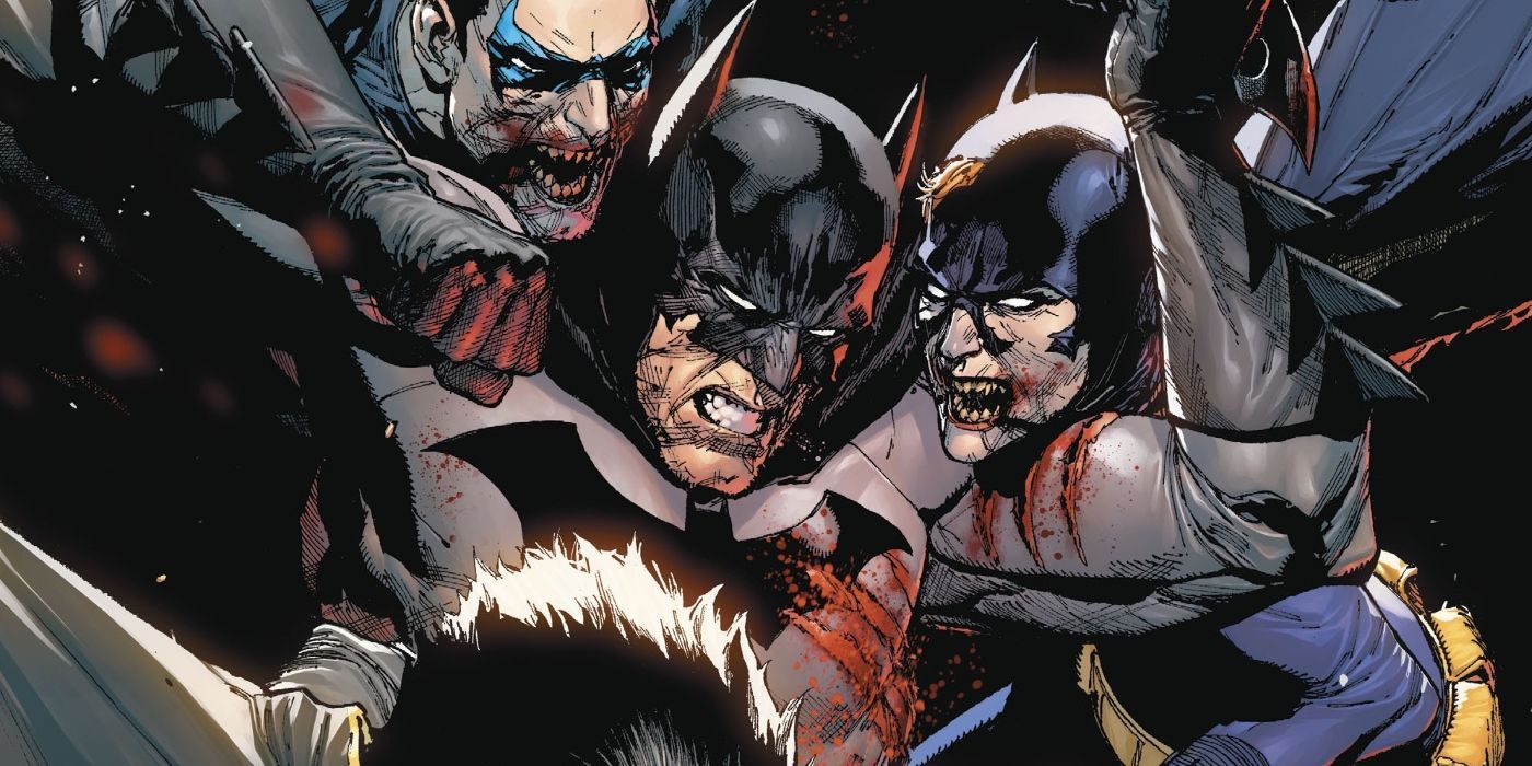 Batman attacked by zombie versions of his sidekicks in DCeased