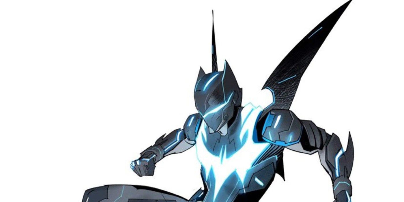 Batwing Joins the Power Rangers in Dan Mora's Latest Might Morphin Batman  Family Image