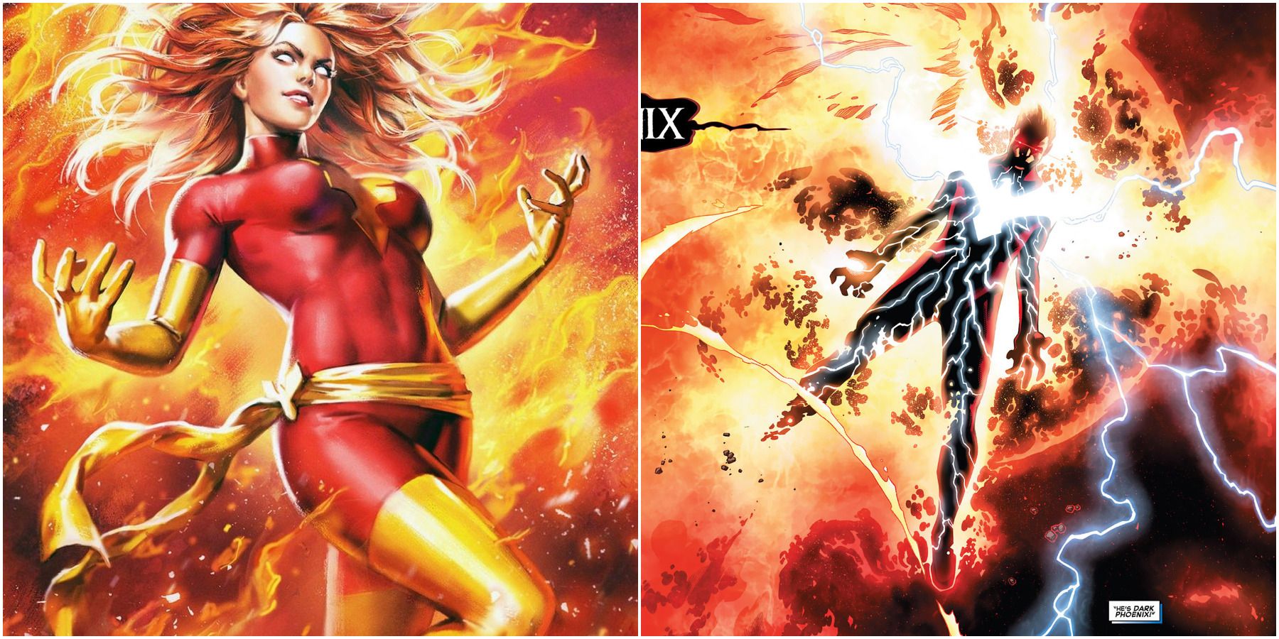 Dark Phoenix Jean and Cyclops