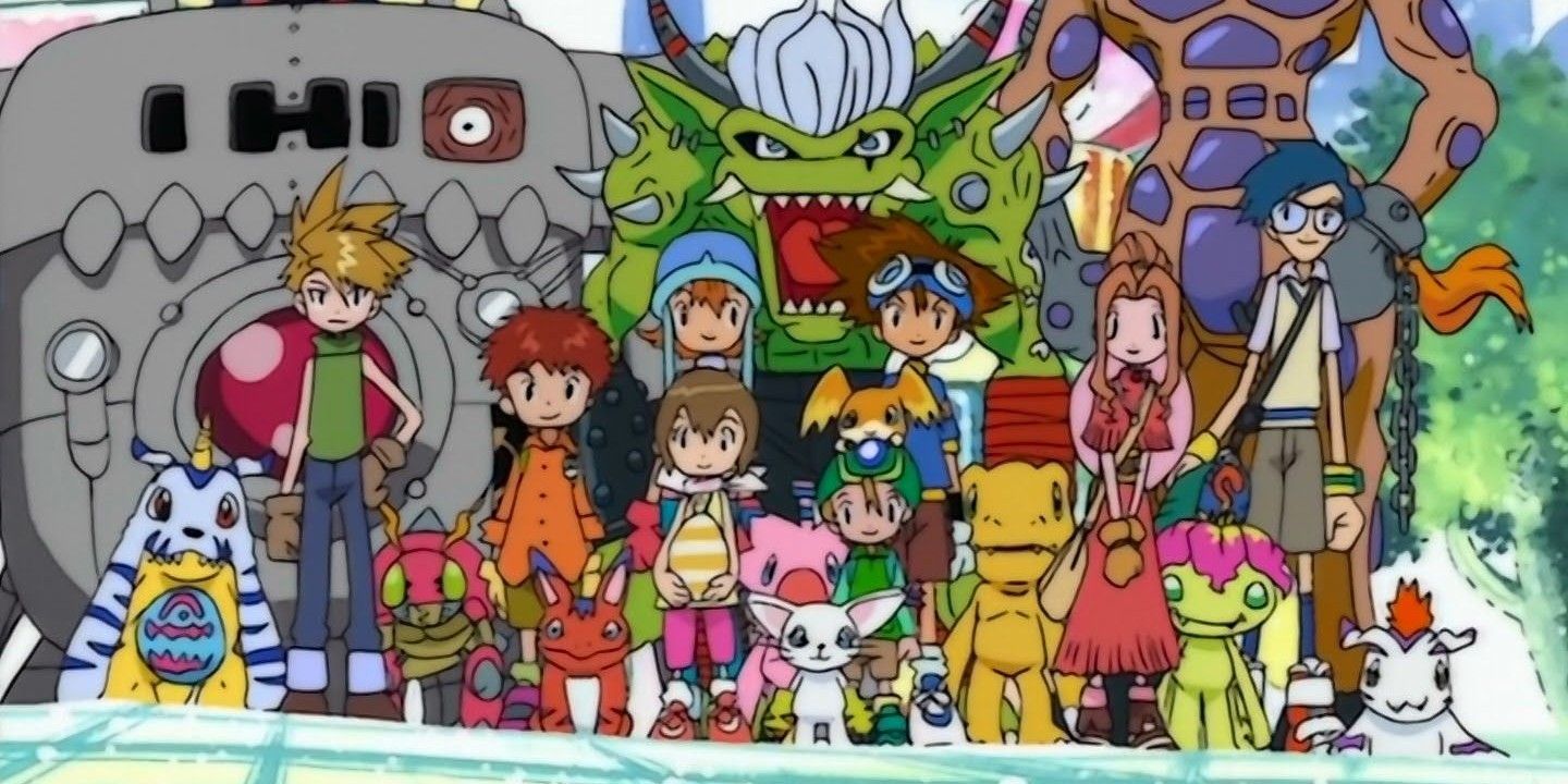 Digimon Adventure Group Photo