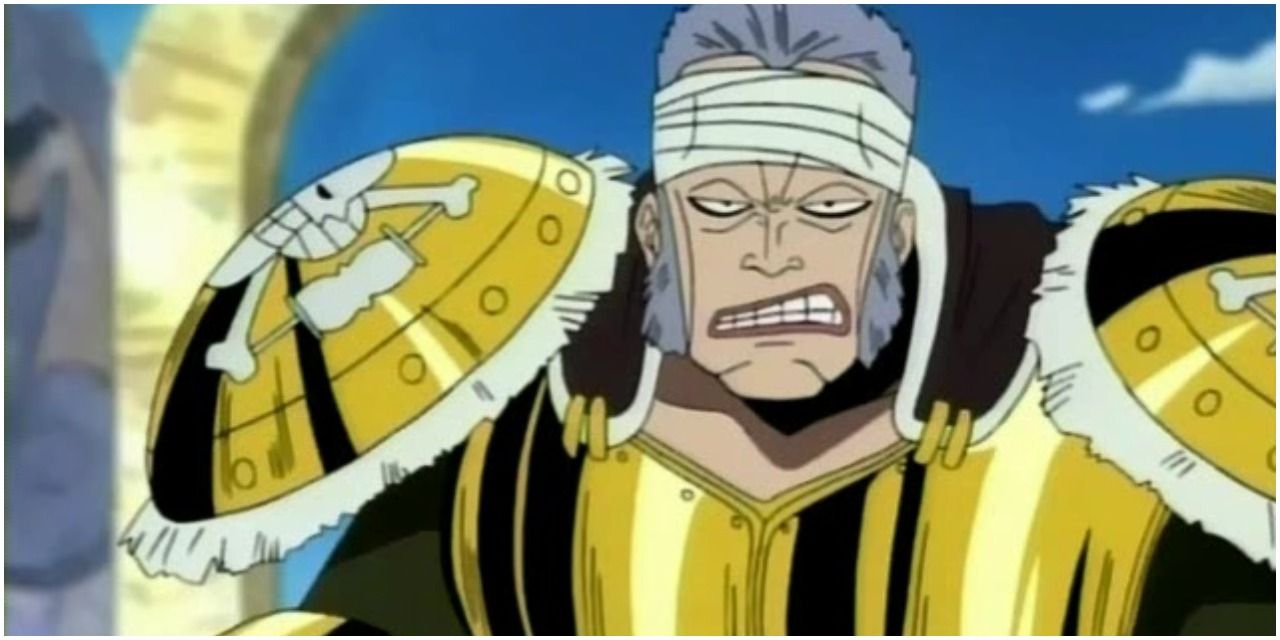 Don Krieg Annoyed By Luffy-One Piece