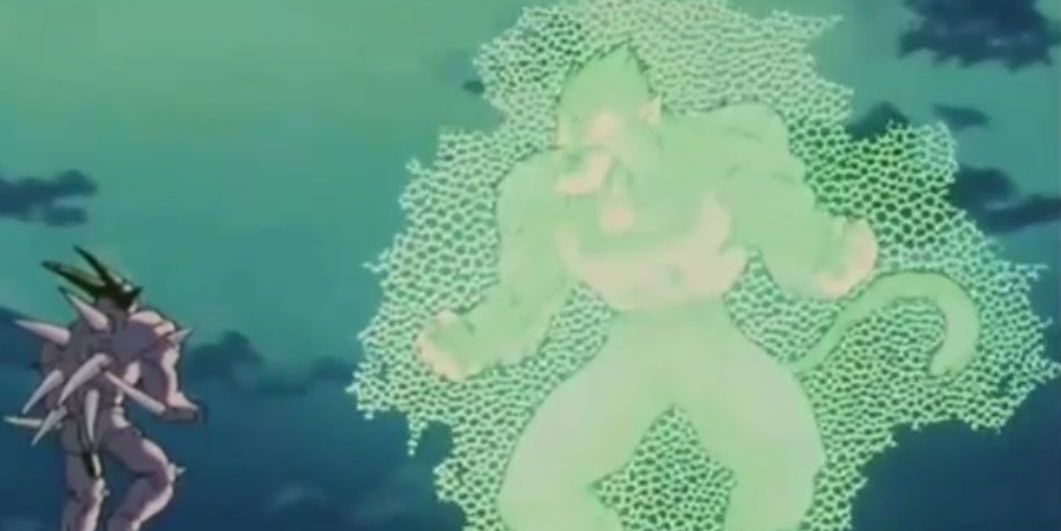 Anime Dragon Ball Blutz Waves Great Ape Transformation