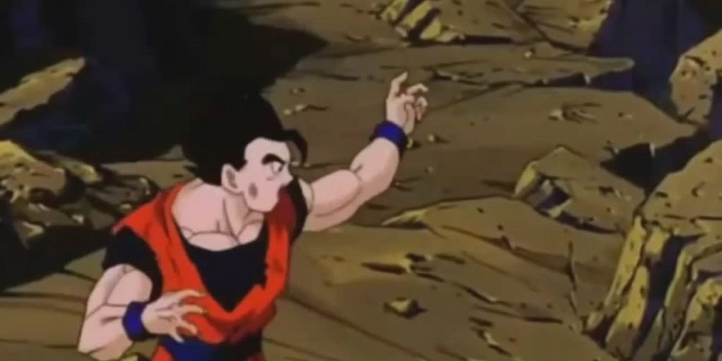 Anime Dragon Ball Gohan Misses Potara Earring Throw