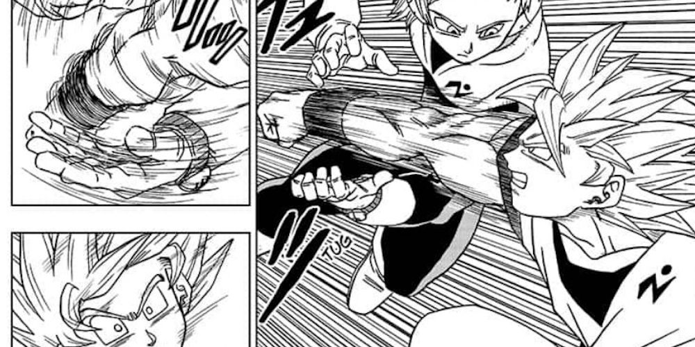 Manga Dragon Ball Super Manga Goku Trains With Merus